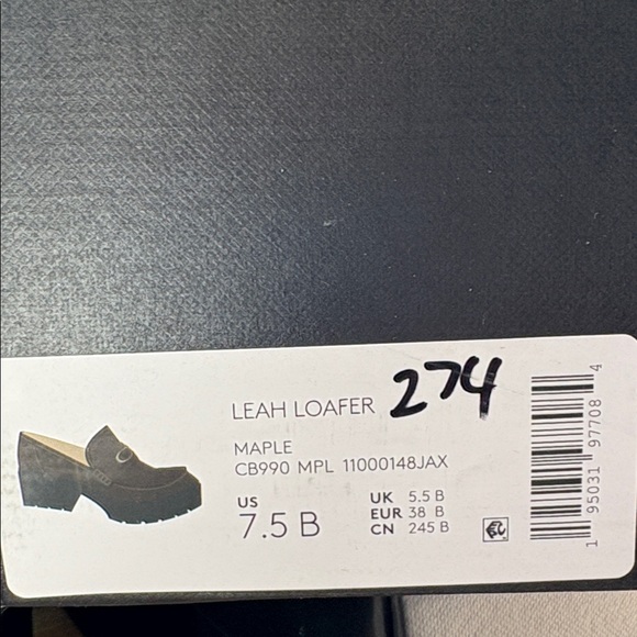 Coach Dark Brown Leah Loafer - Picture 11 of 11